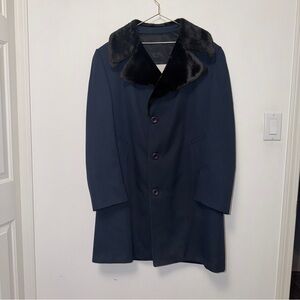 Vintage London Fog Coat Plaid Lining 85% Wool 10% Silk, Gorgeous condition! 🌎